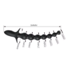 Silicone Vibrating Anal Plug with Beads – 10 Modes Prostate Massager, USB Rechargeable