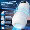 Waterproof Vibrating Masturbator Cup – 3 Speeds & 7 Modes Adjustable Stroker for Men
