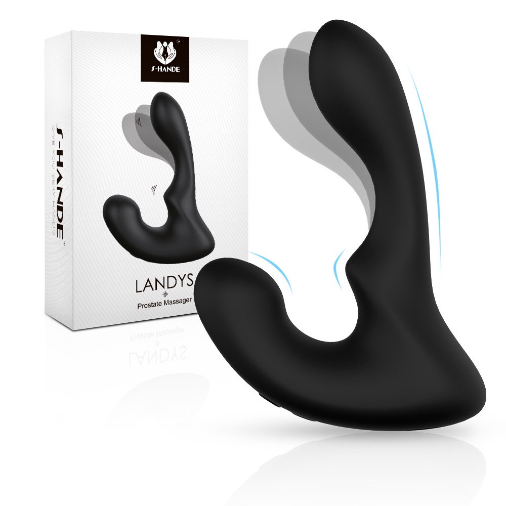 Prostate Massager for Men, USB Rechargeable Vibrating Anal Plug, Waterproof Silicone Male Massager