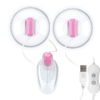 Nipple Massager Vibrator rechargeable nipple massager vibrator with clitoral stimulator for women