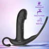 5811775137995_.pic Prostate Massager Vibrator Anal Plug Silicone Stimulator for Men
