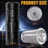 Powerful Automatic Male Masturbator Telescopic Stroker Suction Cup Sex Toy for Men USB Rechargeable