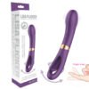 Dual Stimulation Vibrator for Women Dual stimulation vibrator for women with tongue licking texture and tapping finger design