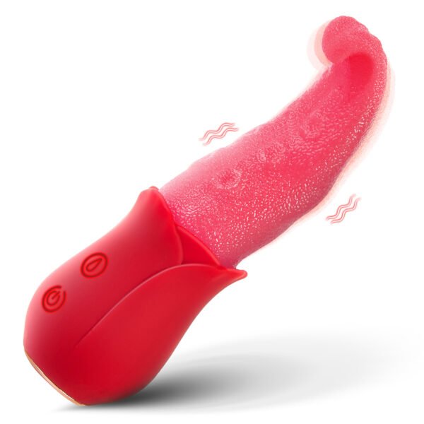 G-Spot Vibrator for Women with Soft Tongue Clitoral Stimulator G-Spot Vibrator for Women – Dual Clitoral & G-Spot Stimulation, Powerful Vibrating Dildo