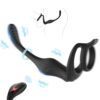 Prostate Vibrator with Cock Ring prostate vibrator with cock ring male anal massager for men