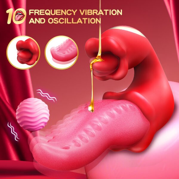 O1CN01LS0AR71Dbg9RgT3AY_21212212903130235-0-cib-1.jpg Clitoral Tongue Licking Vibrator with 10 Modes Oscillating Clit & Nipple Stimulator Women Massager