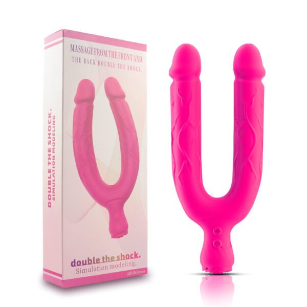 O1CN01N70eIt1psaA1TbP49_21214139395416-0-cib.jpg Flexible Double-Ended Vibrator Dual Head Bendable Dildo Vibrating Massager for Women