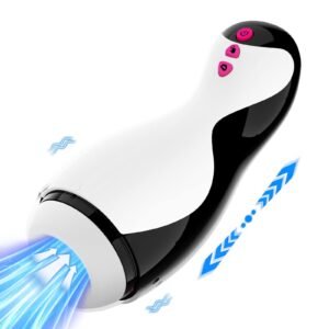 Automatic male masturbator for men with smart suction and vibrating stroker design