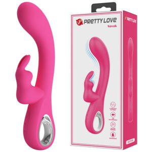 Rabbit vibrator for women with G spot and clitoral dual stimulation