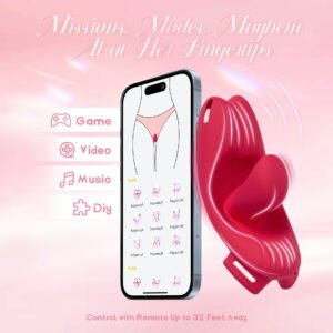 wearable rechargeable G-spot panty vibrator for women