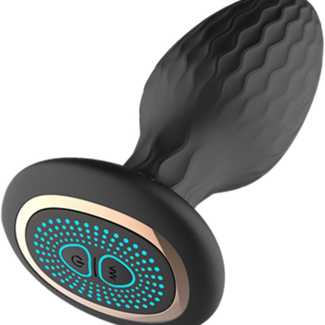 Remote Control Rotating Anal Plug – Smart Multi-Mode Vibrating Butt Plug with LED Light